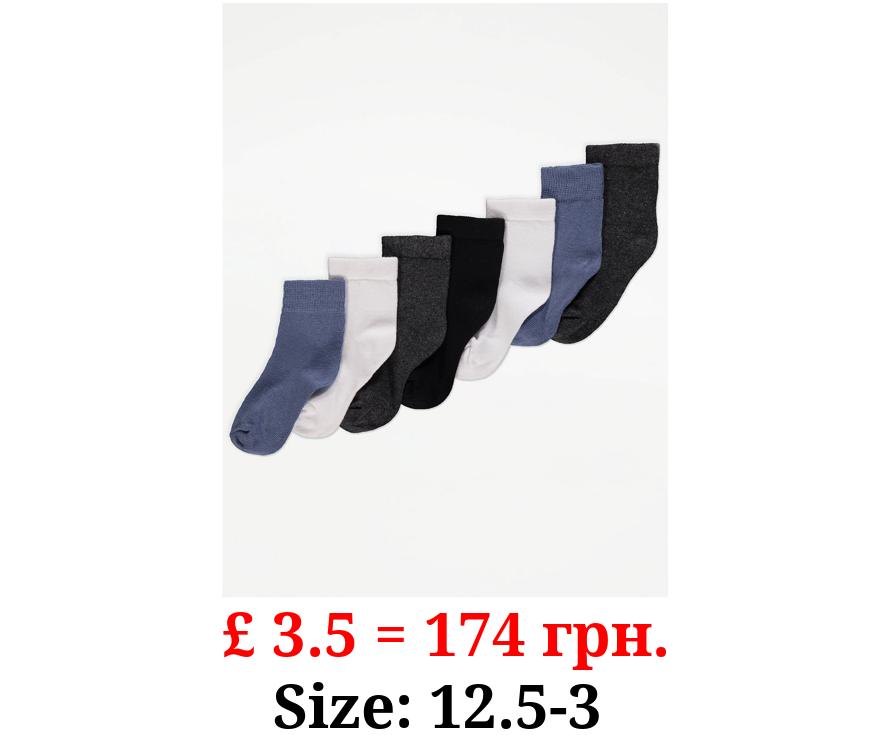Cotton Rich Socks 7 Pack
