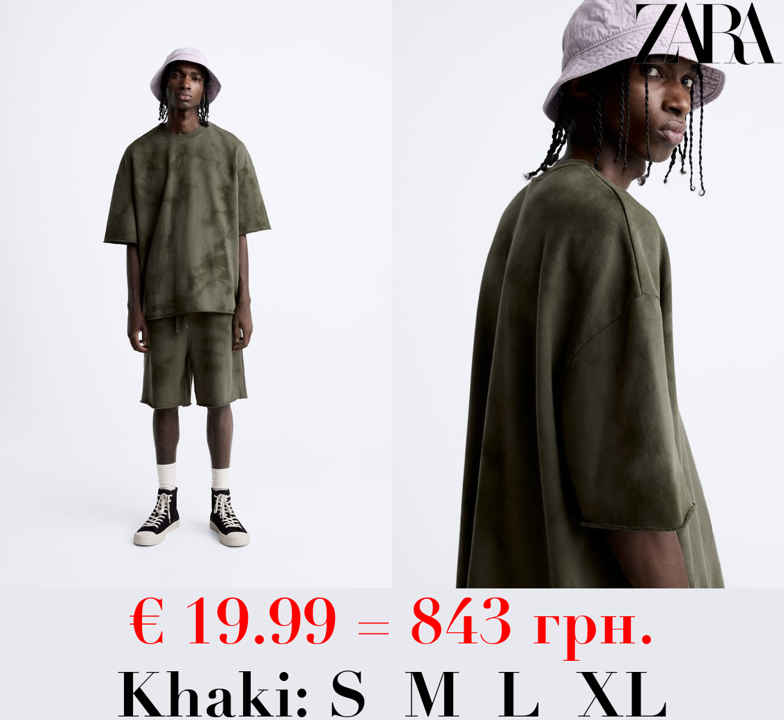 TIE-DYE PRINT SWEATSHIRT