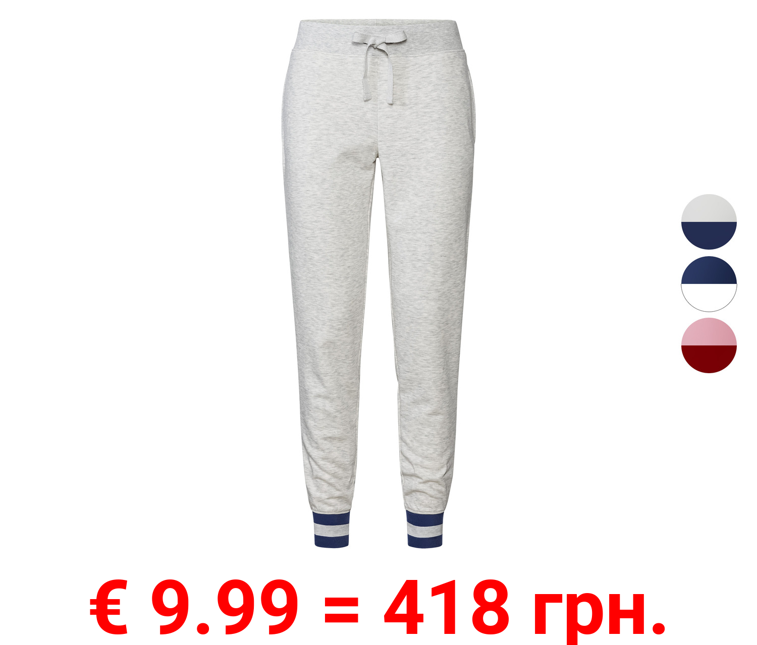 esmara® Damen Sweathose mit Bündchen am Beinabschluss