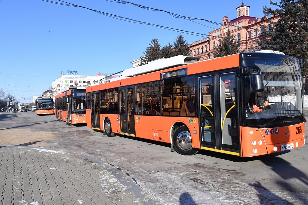 Новые троллейбусы презентовали в Хабаровске