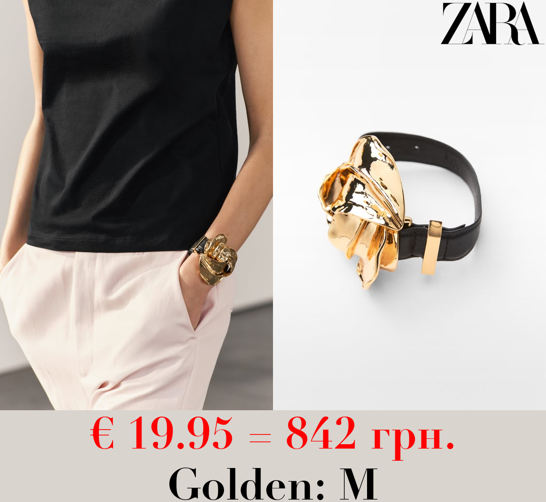 BRACELET WITH RAISED KNOT