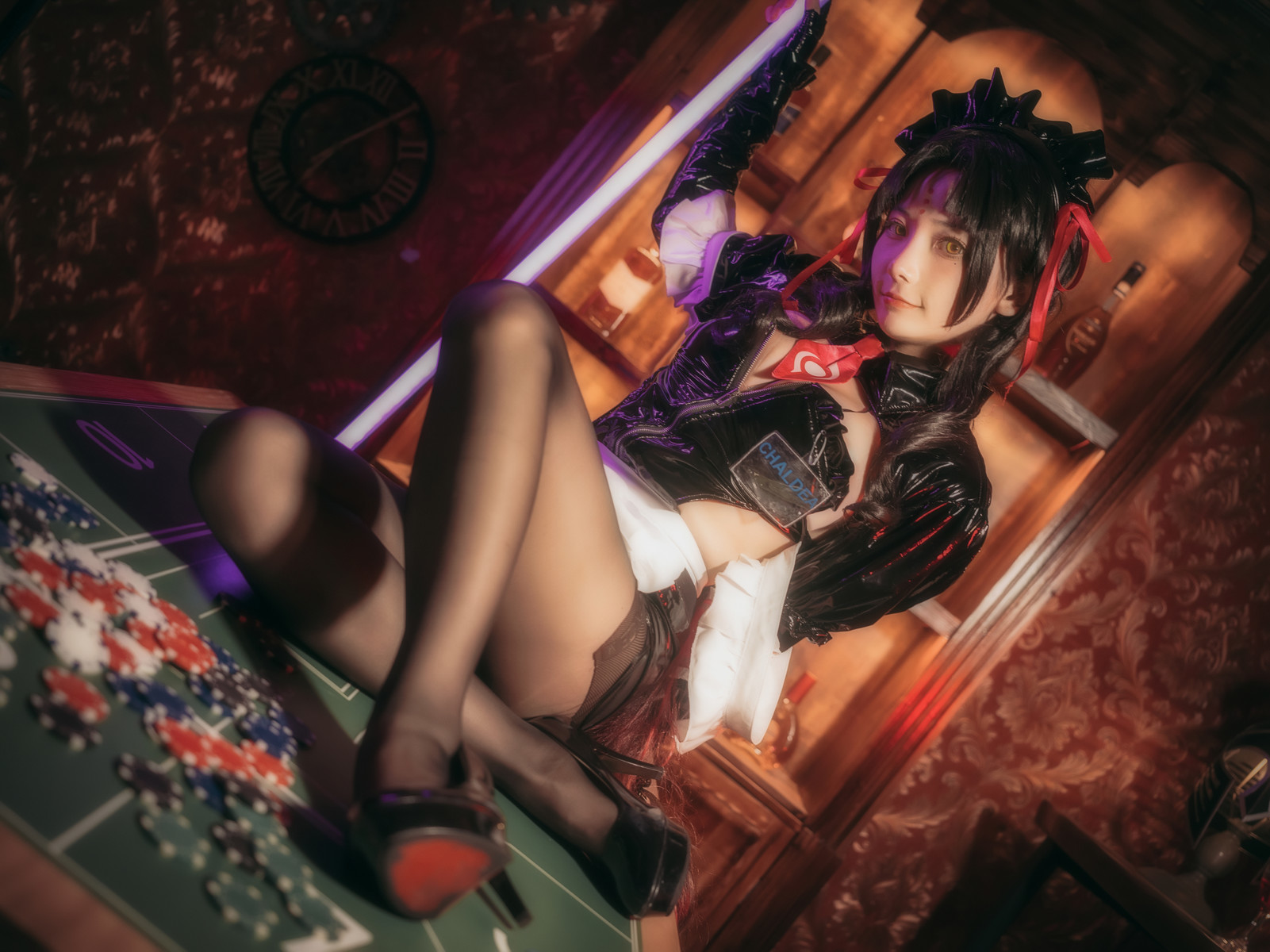 Cosplay 是三不是世w 杀生院女仆 5