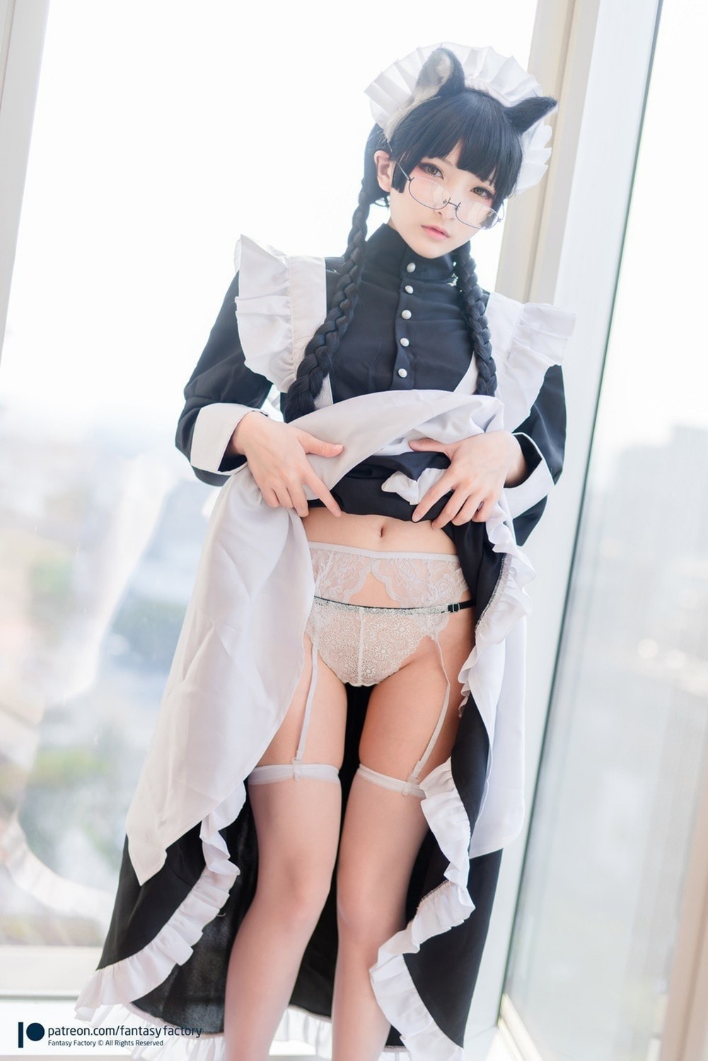 [網路收集系列] Sexy Neko Maid Cosplay 32