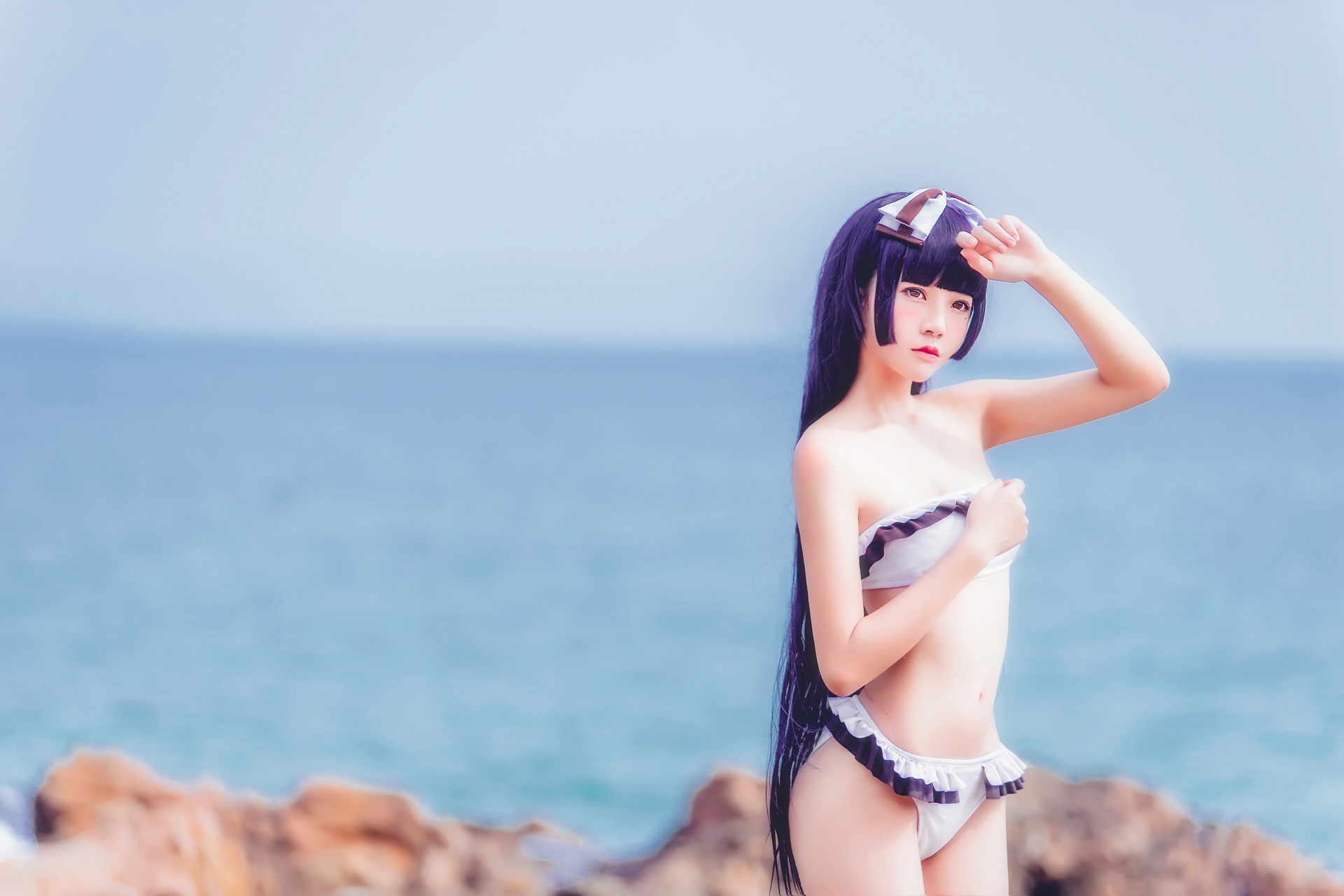 [桜桃喵] Ruri Gokou 五更琉璃泳装 14