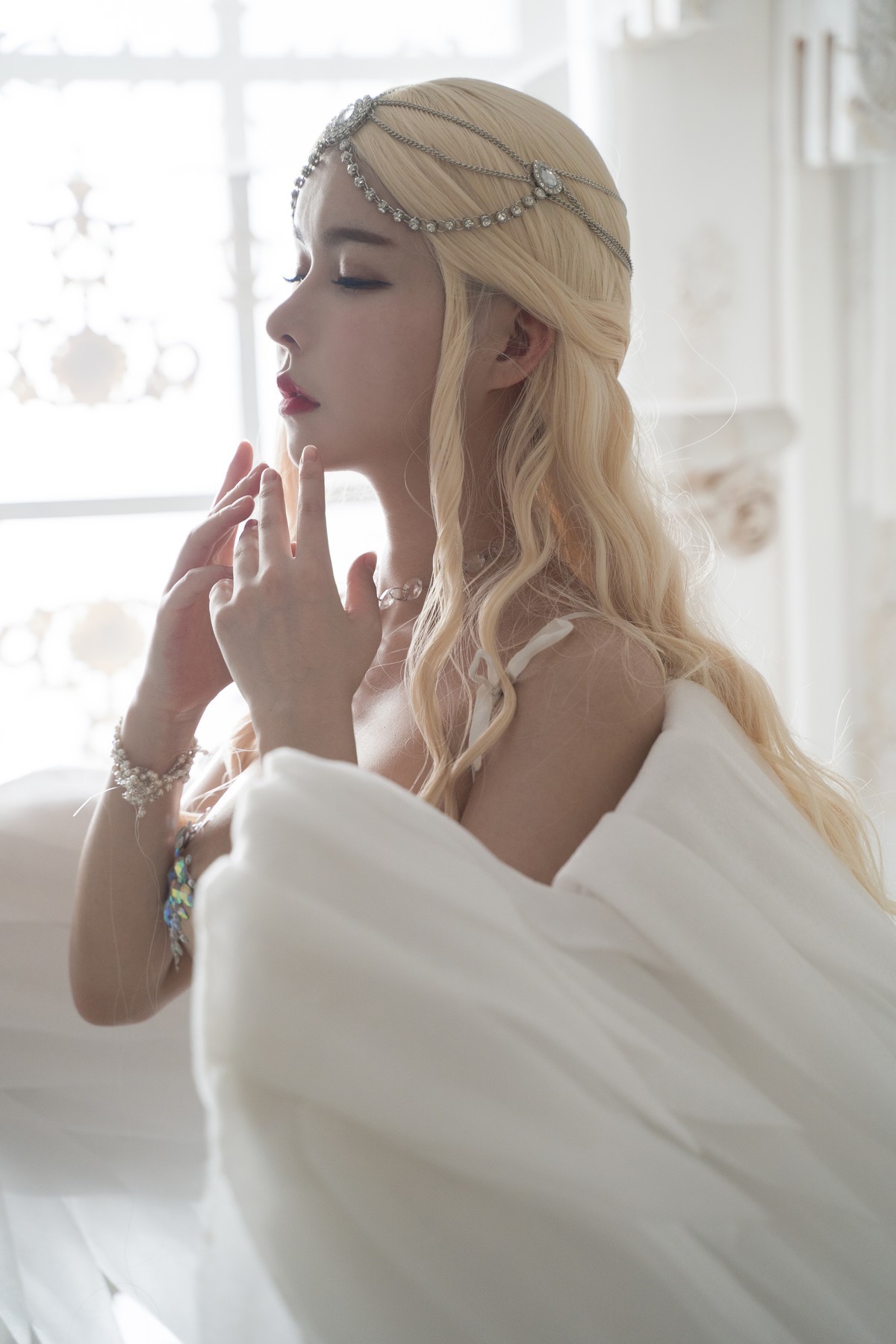 Cosplay 亚马逊鲶鱼 天使 59