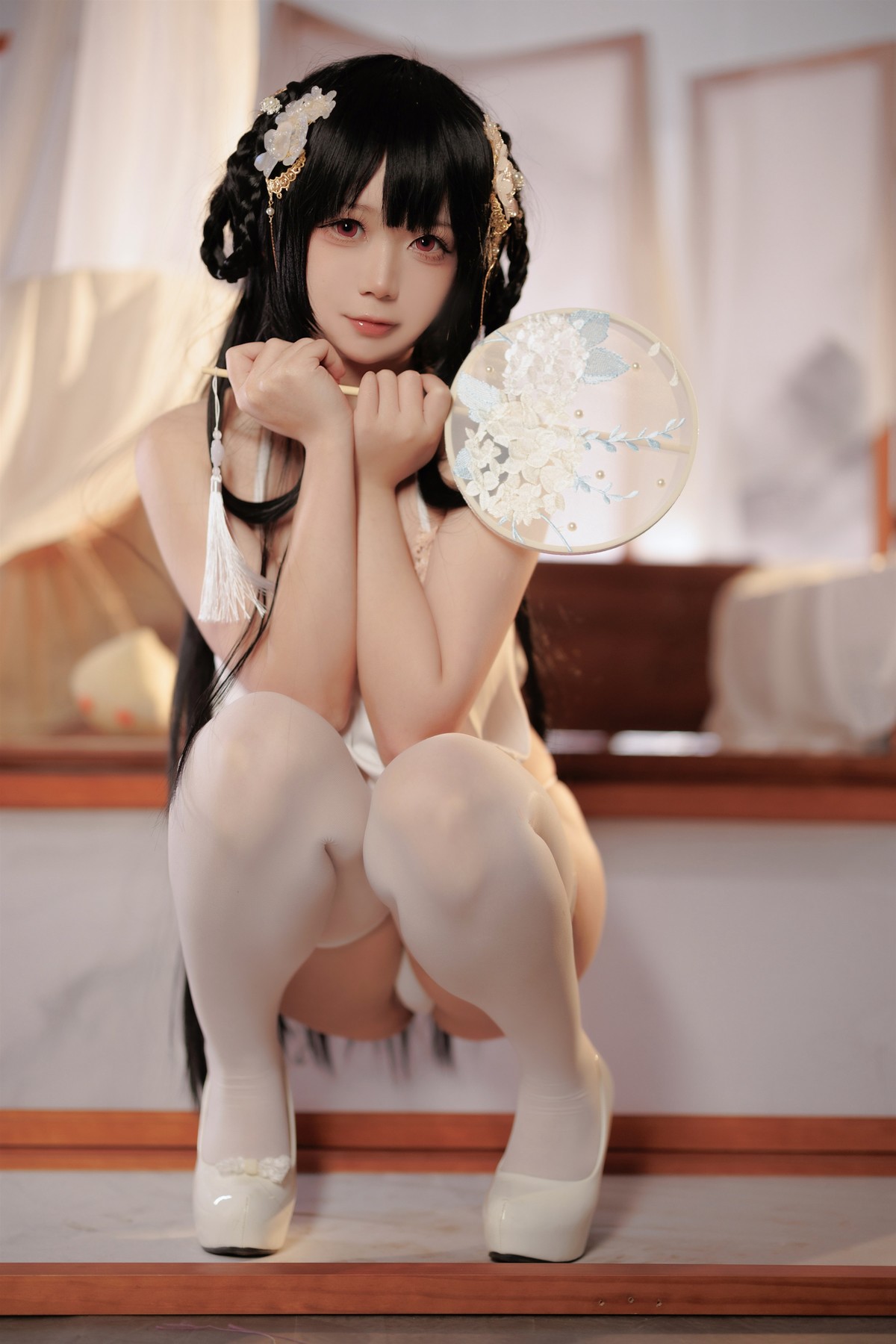 Cosplay 樱落酱 逸仙 膏发凝脂 26