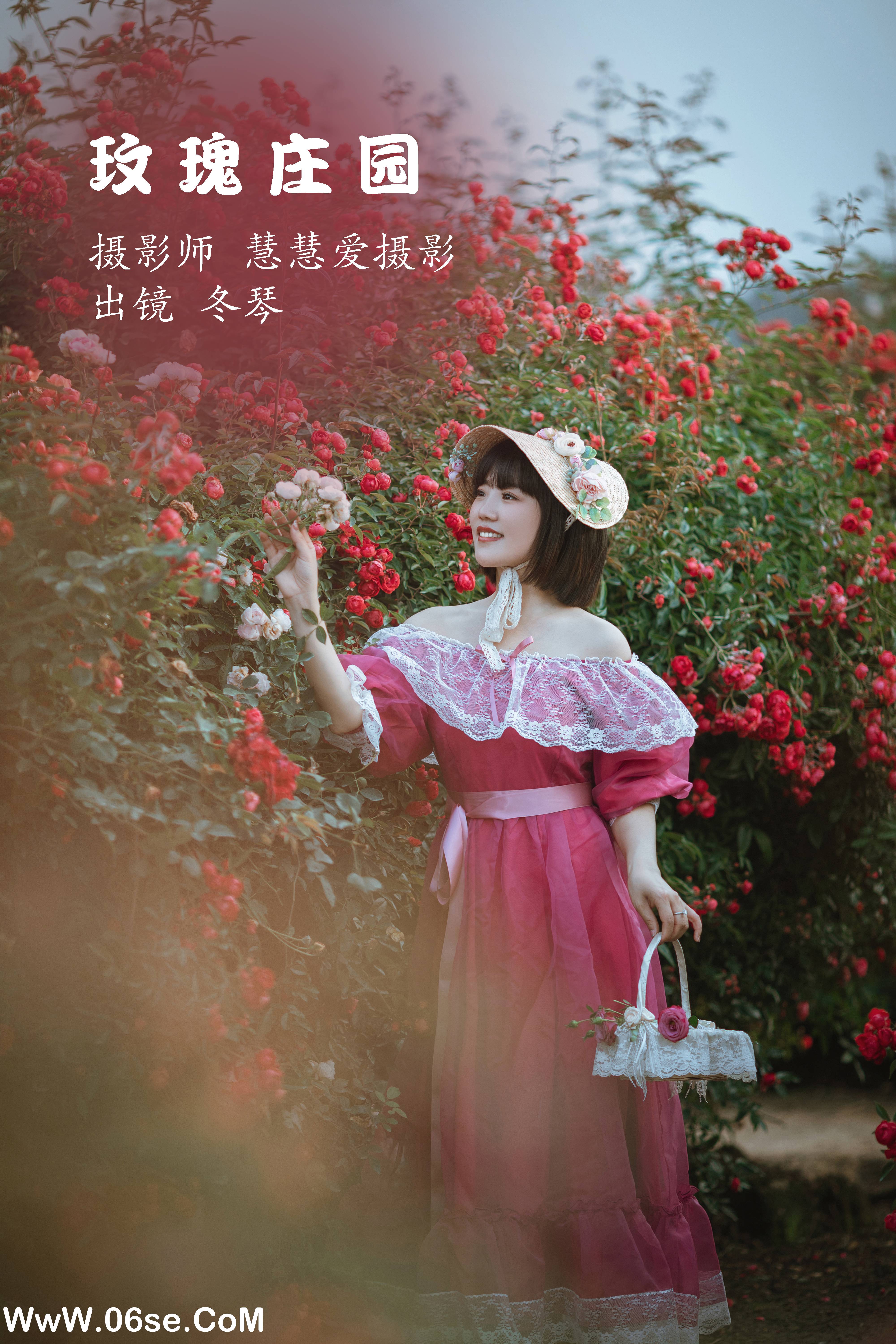 [YITUYU艺图语]2022.10.26 玫瑰庄园 冬琴[23+1P／387MB]-六色网