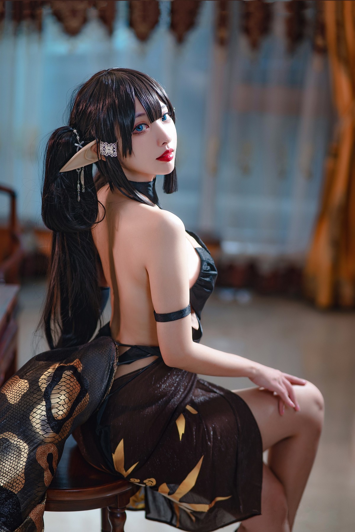 Cosplay 宫本桜 森蚺同人 22