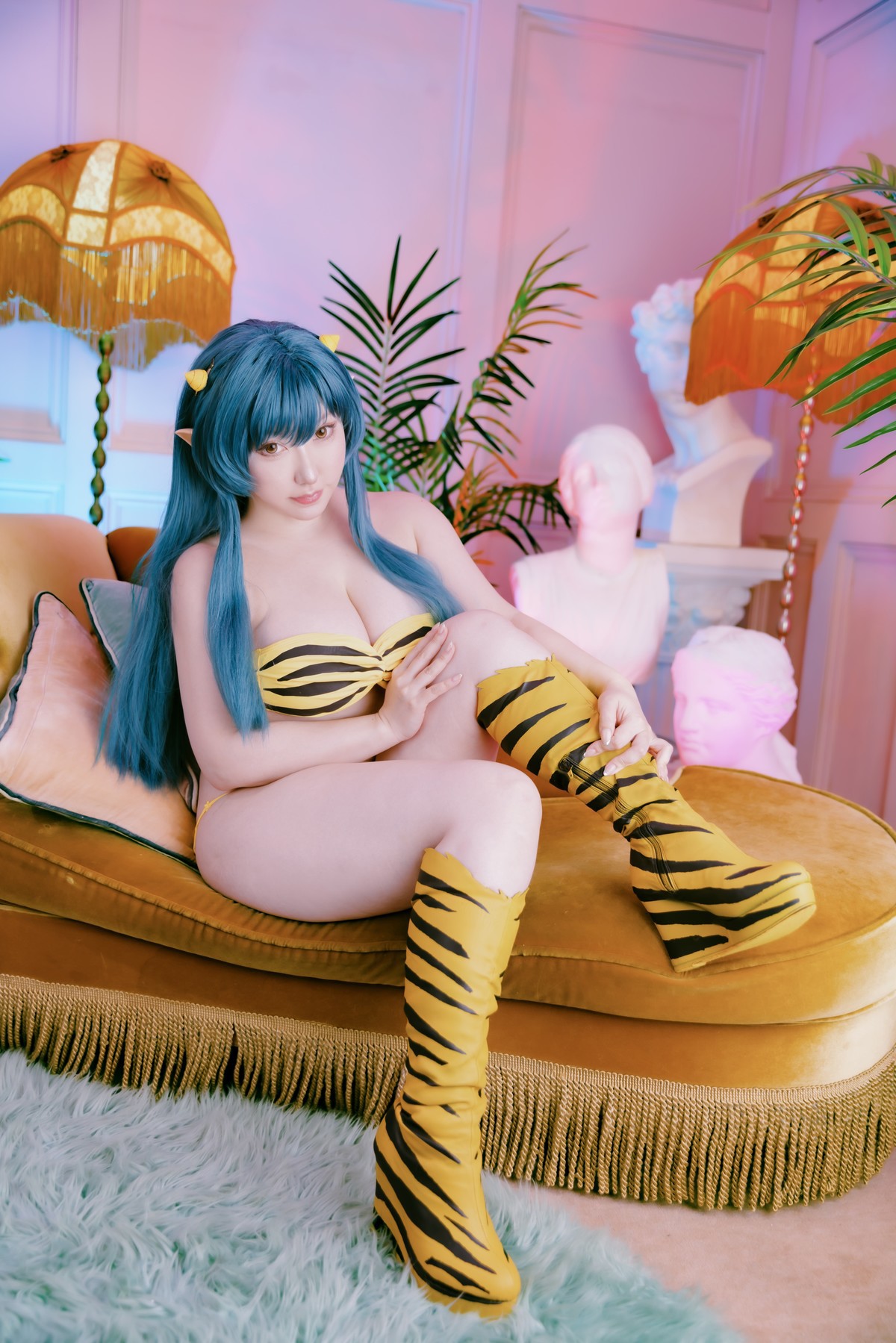 Cosplay SAKUサク Lum ラム うる星やつら Set.03 27