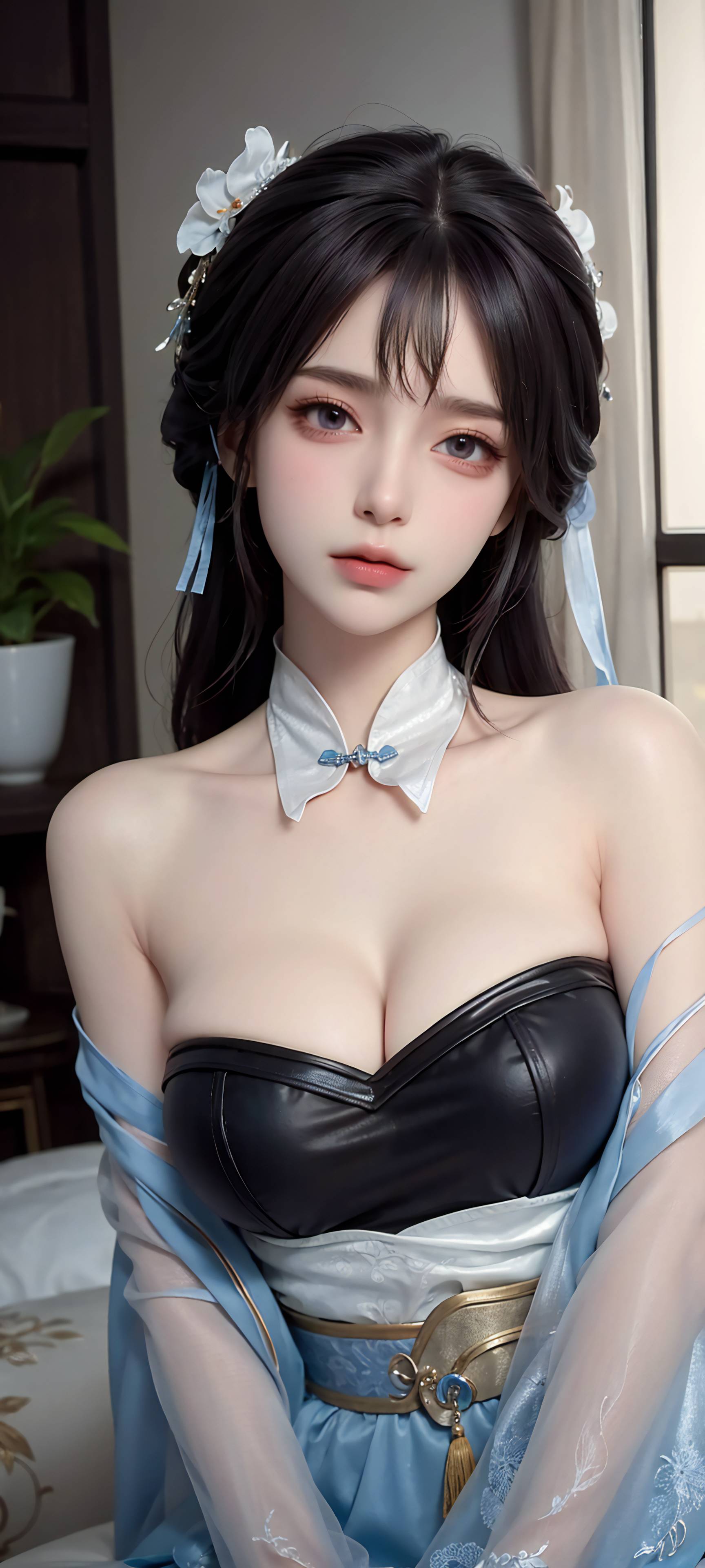 图片[23]-蓝色裙摆0401-六色网