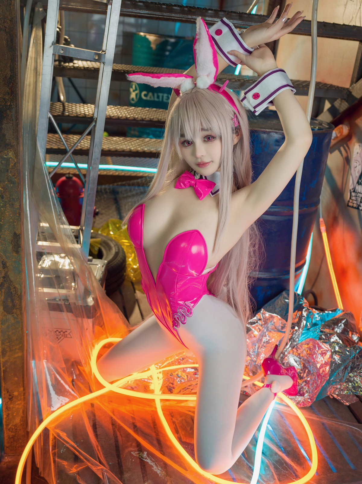 Cosplay 桜井宁宁 Viper Bunny 毒蛇兔女郎 55