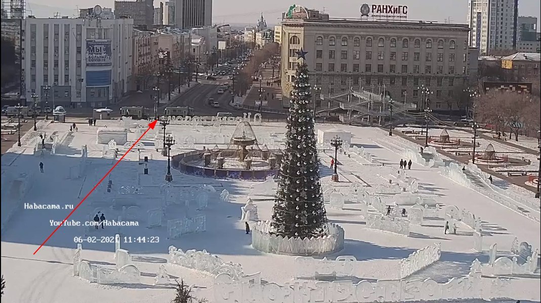 ОМОН и автазаки ожидают Хабаровчан на площади имени Ленина