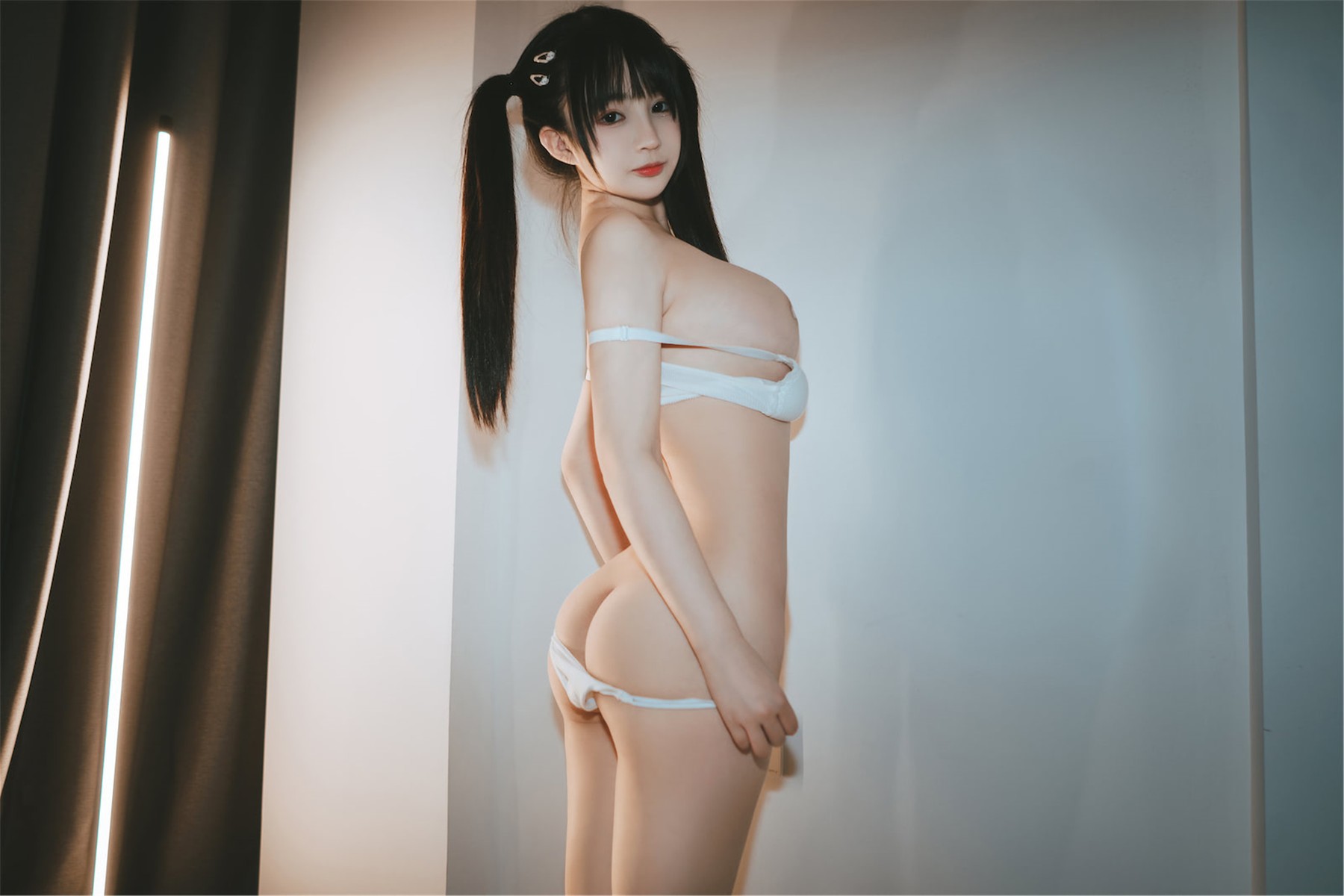 Cosplay 桜井宁宁 双马尾JK 54