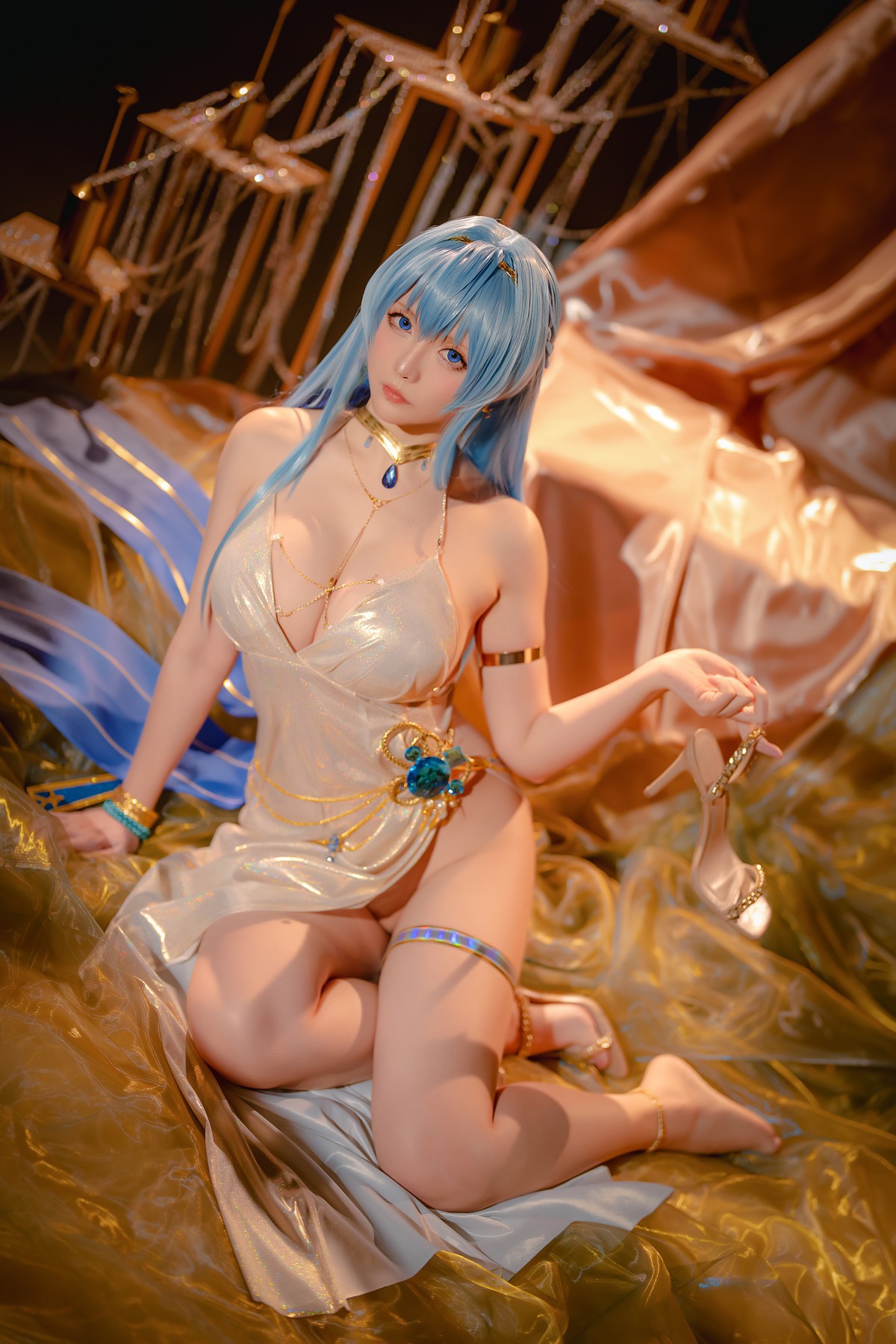 Cosplay 星之迟迟Hoshilily Nikke-海伦 16