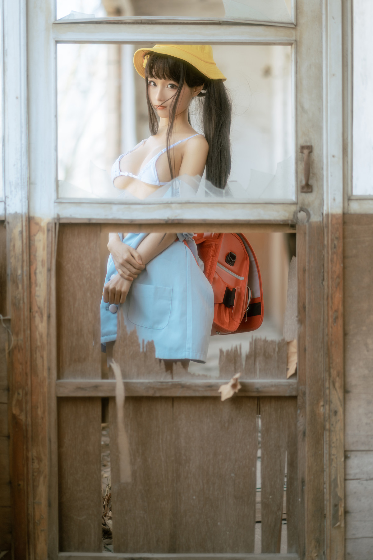 Cosplay 蠢沫沫 Chunmomo 小黄帽 绅士版 Set.01 24