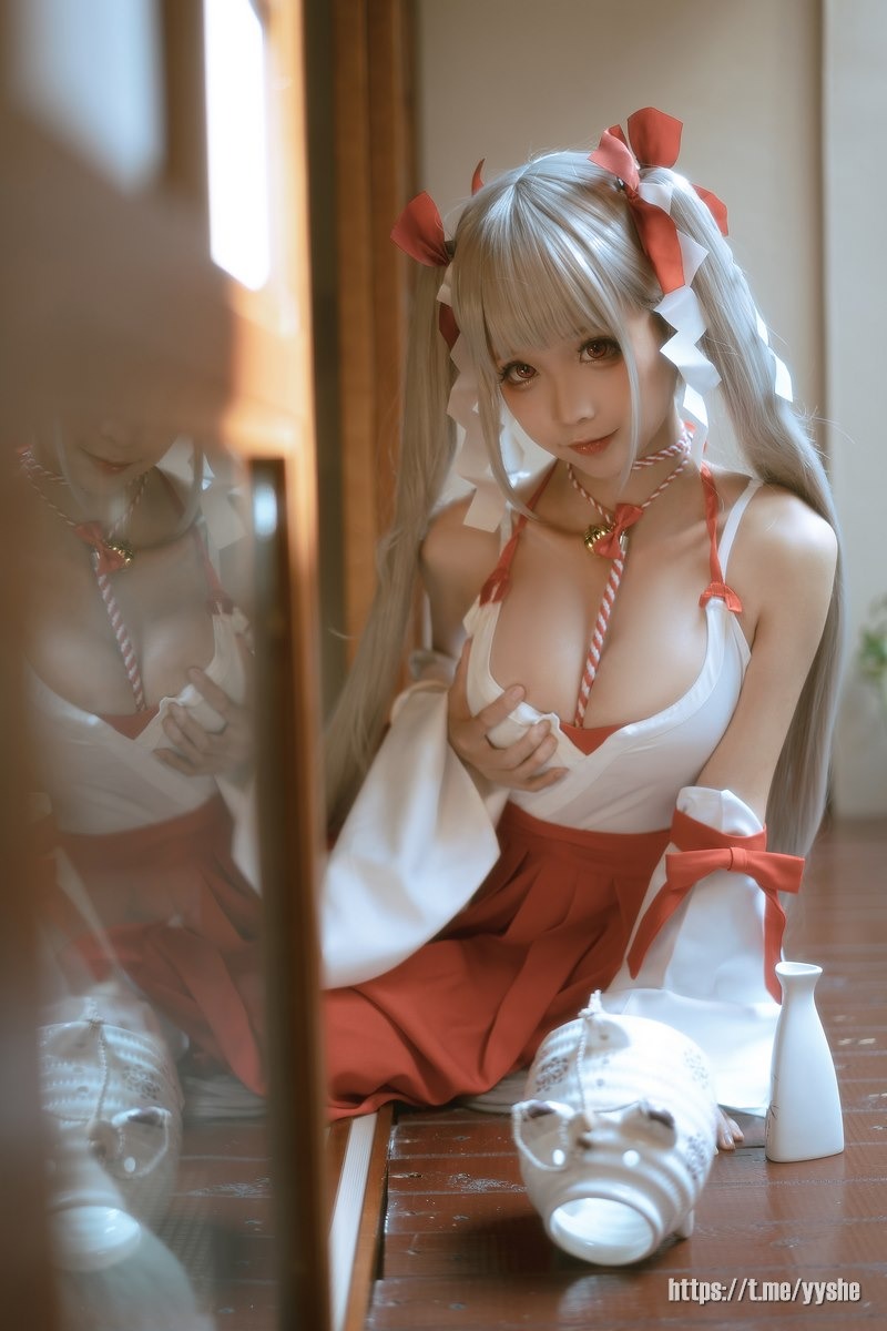 [Cos]蠢沫沫 - 可畏 巫女 [55P] 17