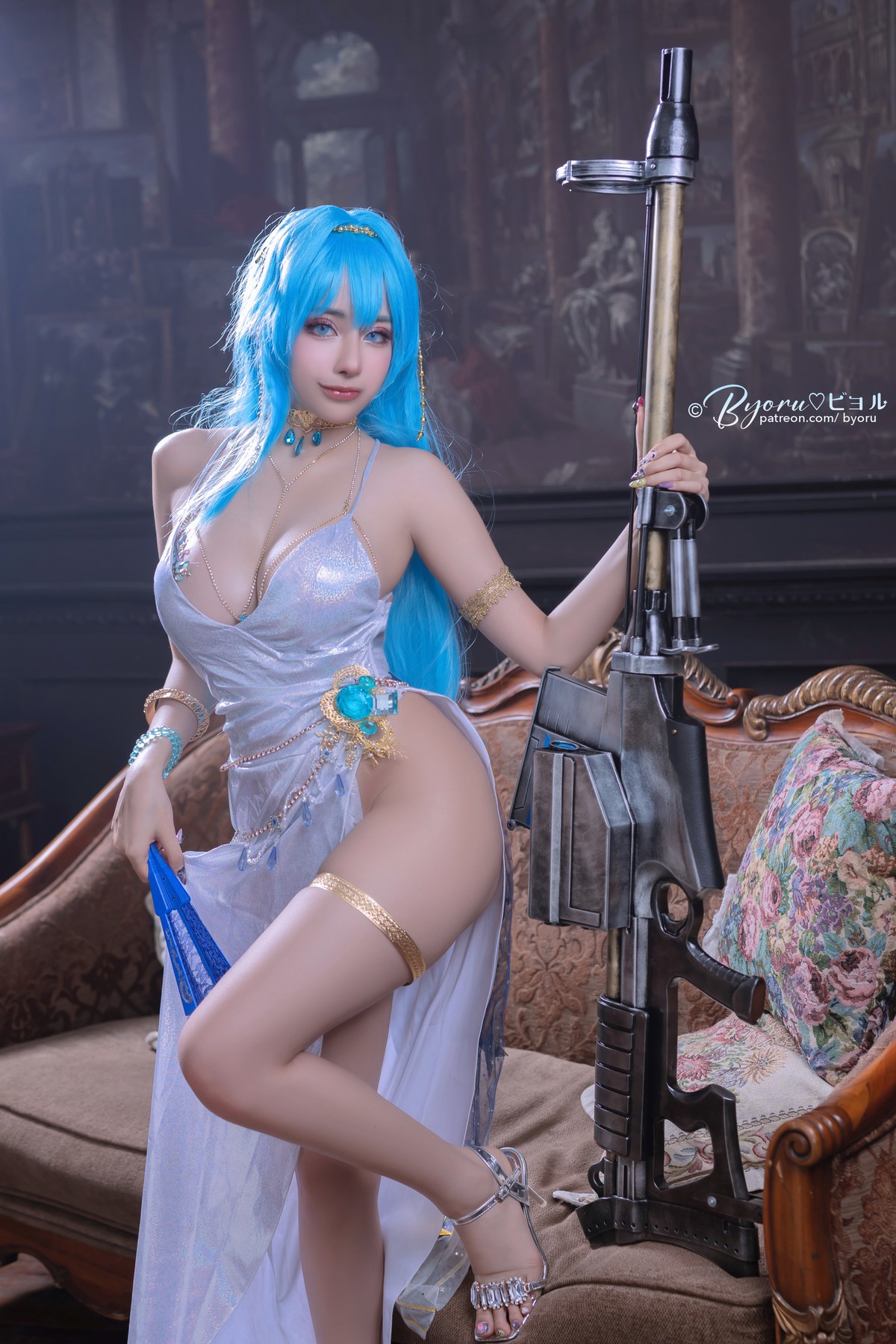 Cosplay 萝莉Byoru Helm NIKKE 2
