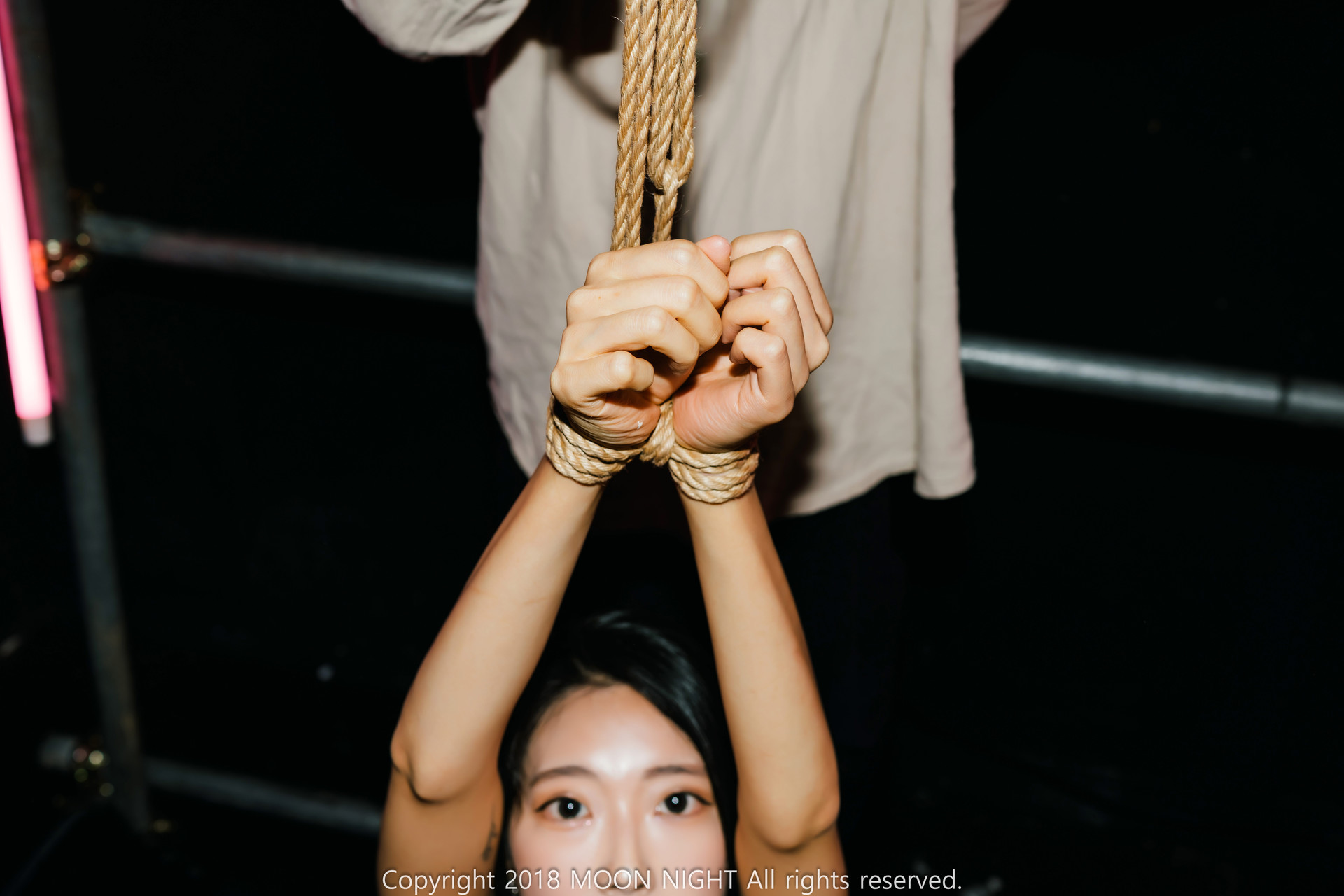Mona 모나, [Moon Night Snap] SM Club 아트 본디지 (with 마스터) Set.01 28