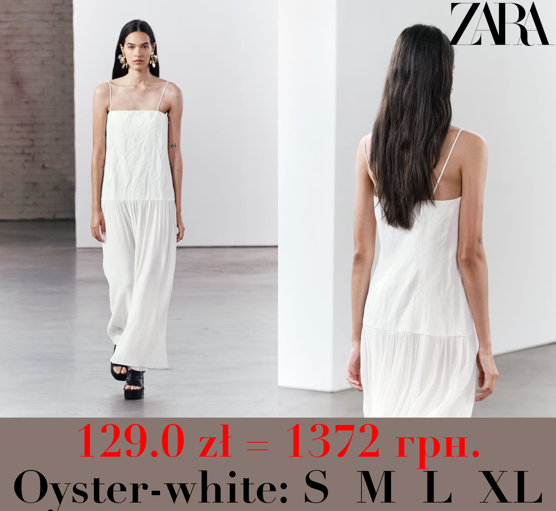 CONTRAST DRESS - ZW COLLECTION
