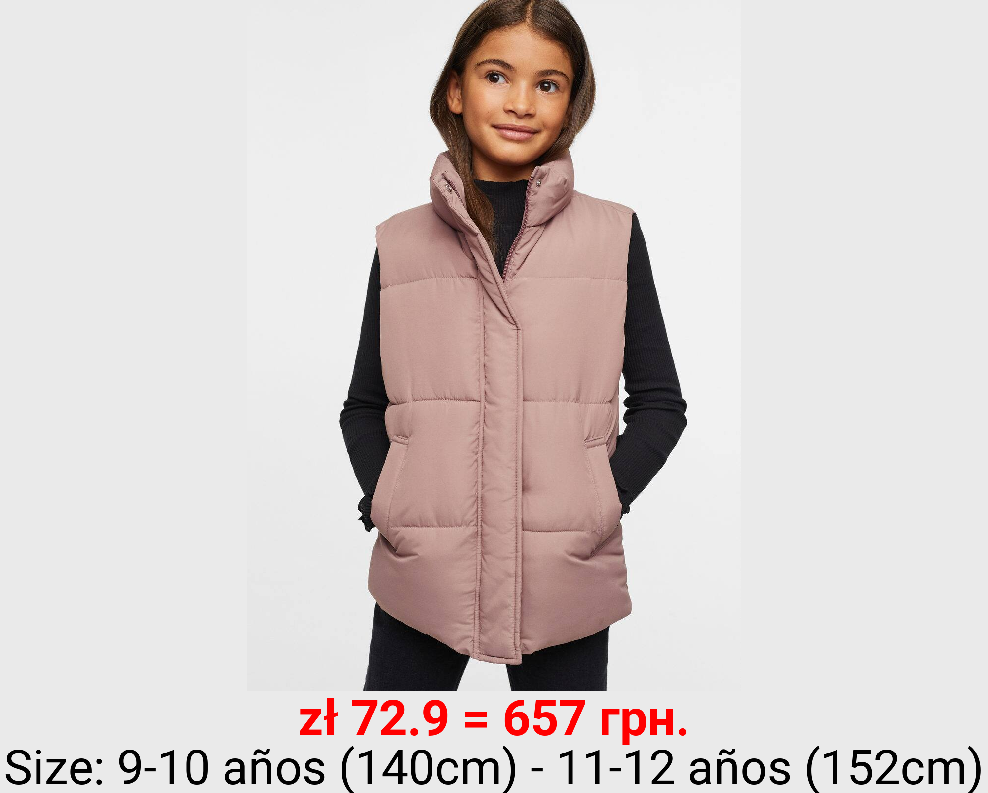 Chaleco acolchado polar