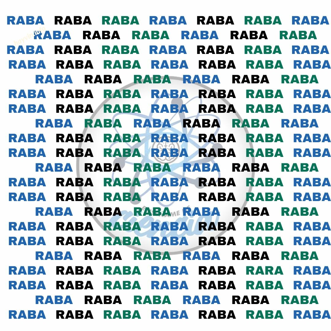 Teszt: Megtalálod a TREND vizuális rejtvényében a RABA szótól MÁS szót ?