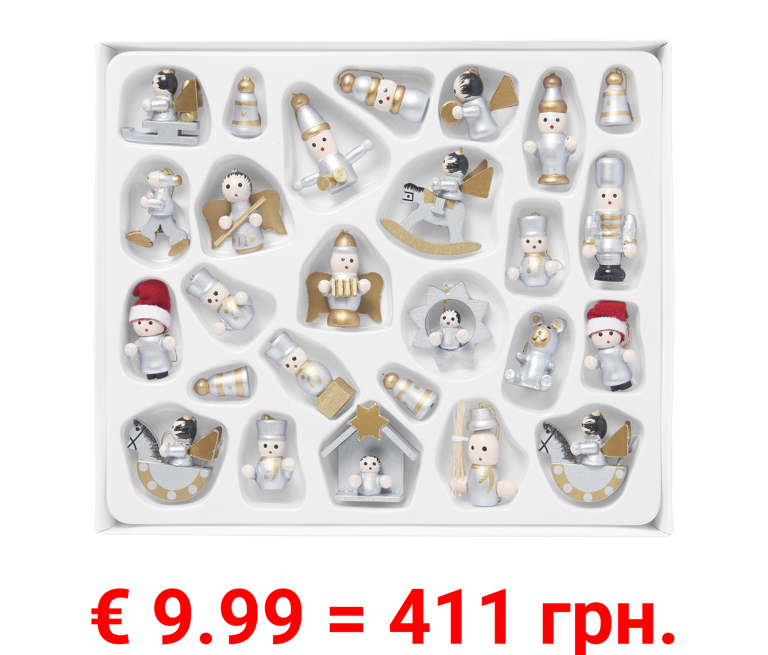 LIVARNO home Christbaumschmuck, 26-teilig