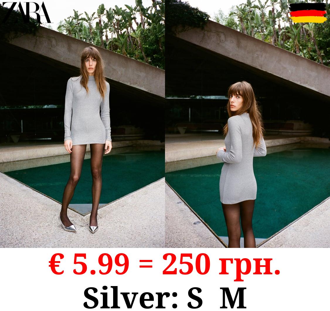 SHINY METALLIC THREAD TOP