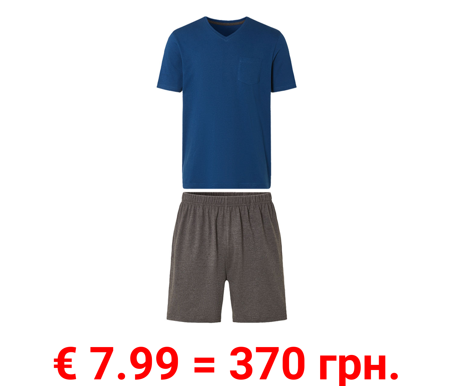 LIVERGY® Herren Shorty mit Baumwolle