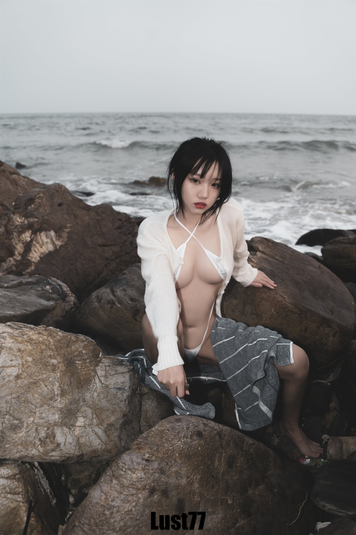 Cosplay 柒柒要乖哦 礁石海岸 Rocky Coast 8