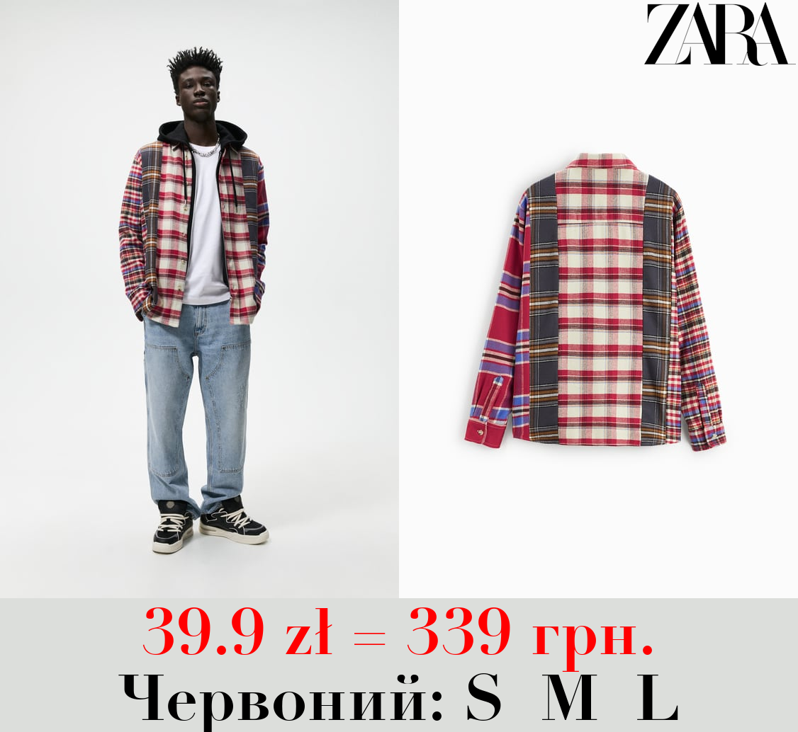 СОРОЧКА В КЛІТИНКУ В СТИЛІ ПЕЧВОРК