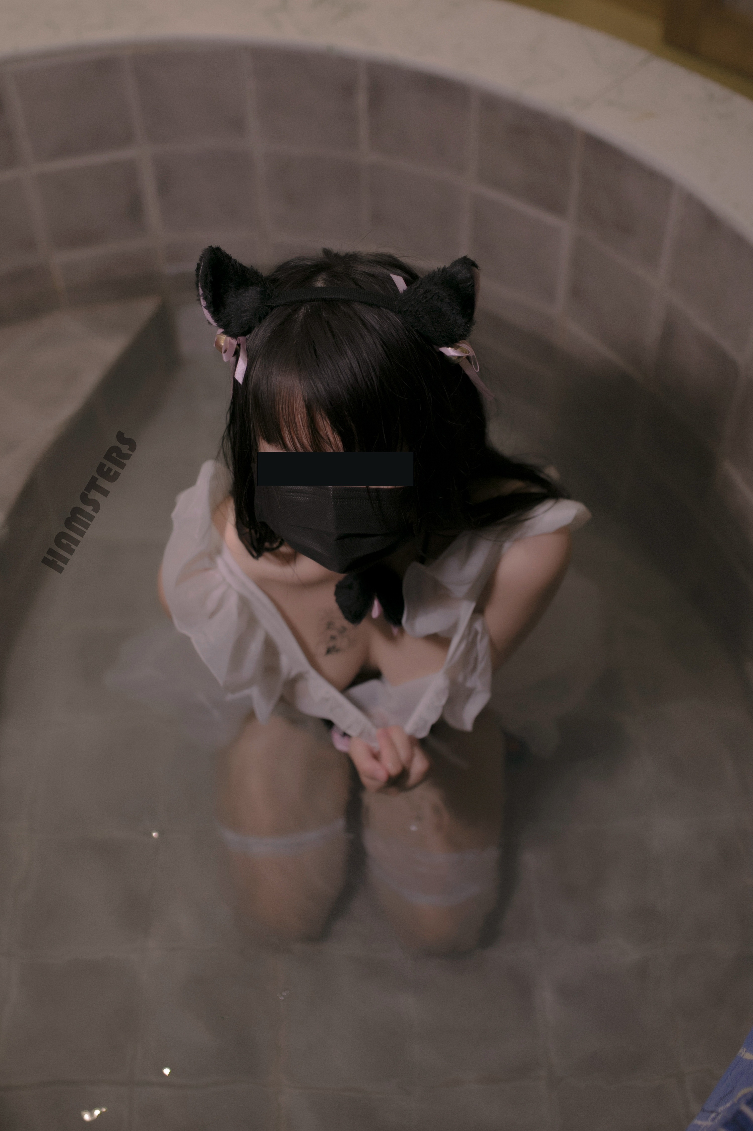 HAMSTERS 仓鼠姬 - NO.007 白丝沐浴 12