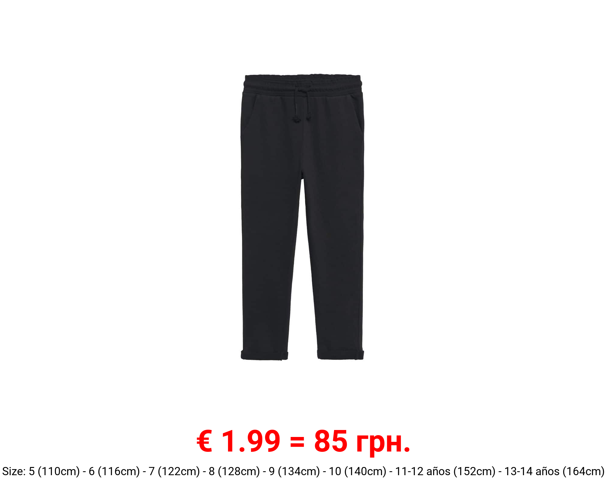 Pantalón jogger algodón