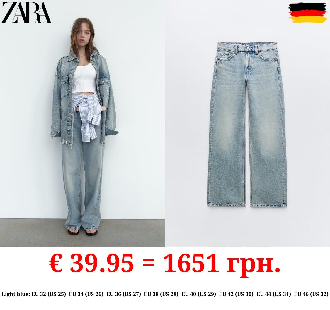 TRF RELAXED FIT MID-RISE JEANS