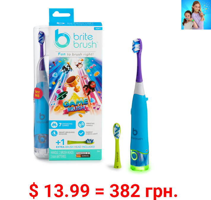 BriteBrush GameBrush, Kids Interactive Smart Toothbrush