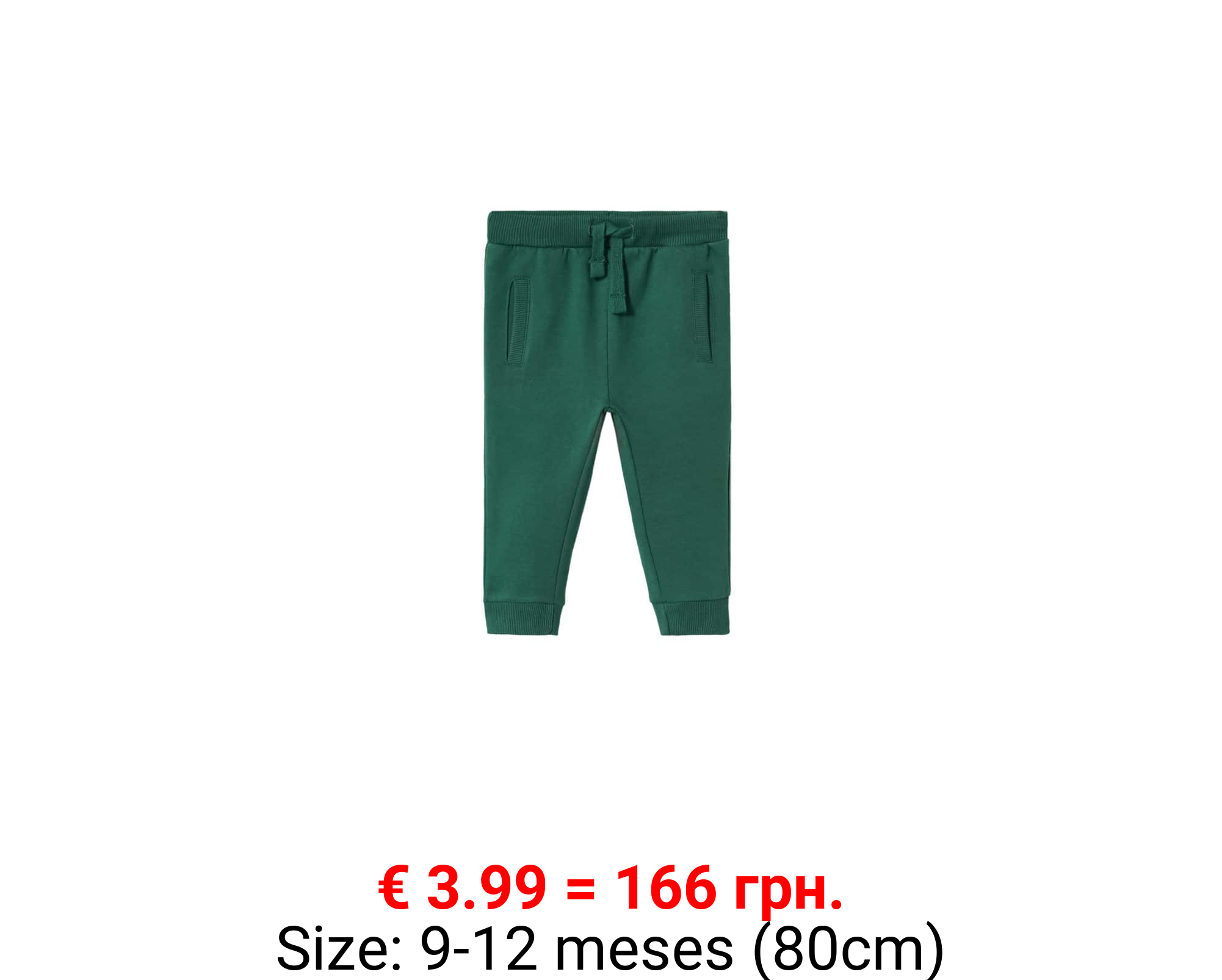 Pantalón jogger algodón