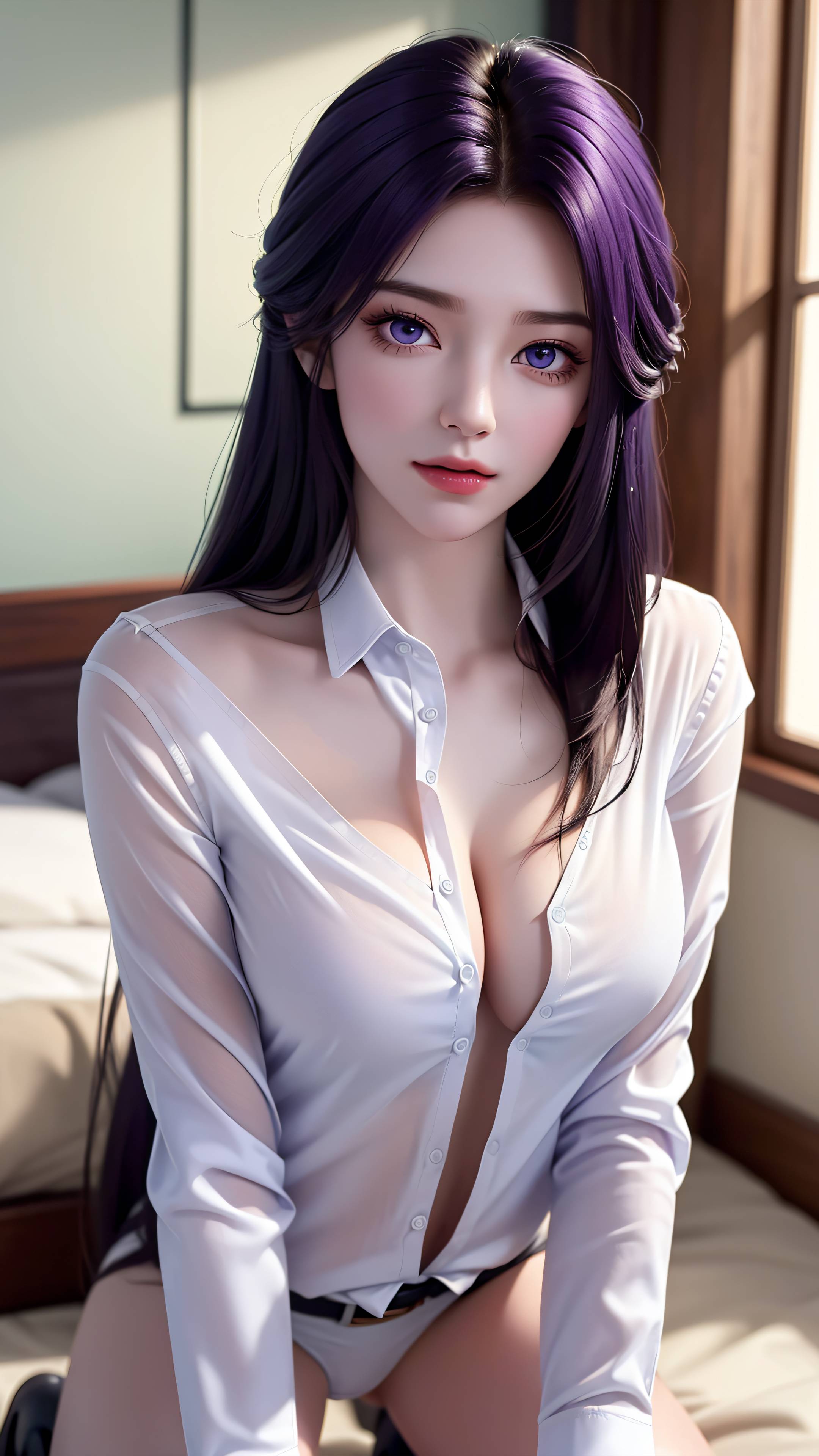 图片[49]-完美世界-月婵 白色衬衫-六色网