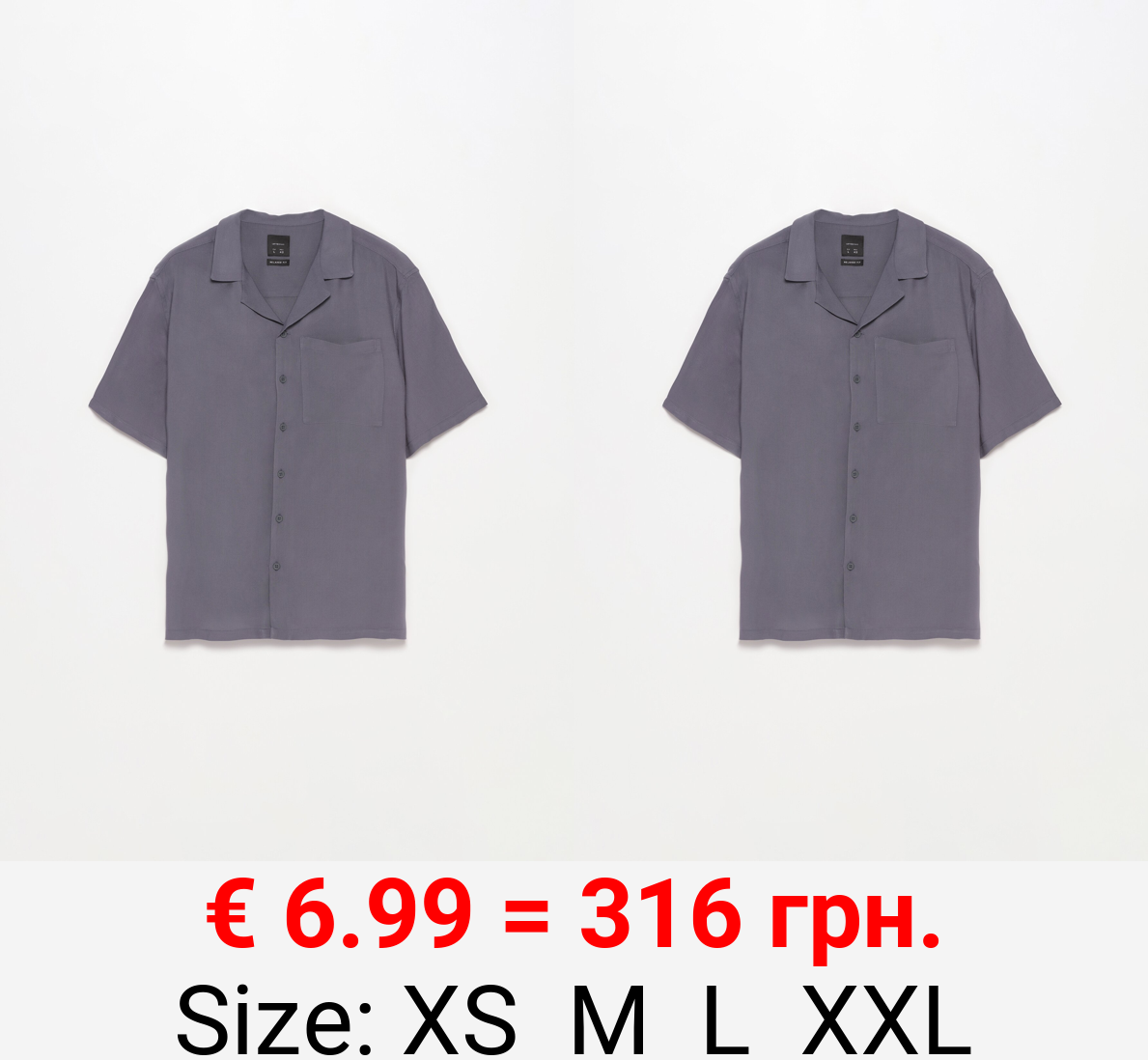 Flowing short sleeve shirt