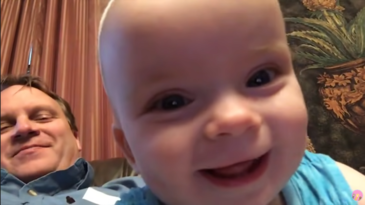 Videos de papás con sus bebés