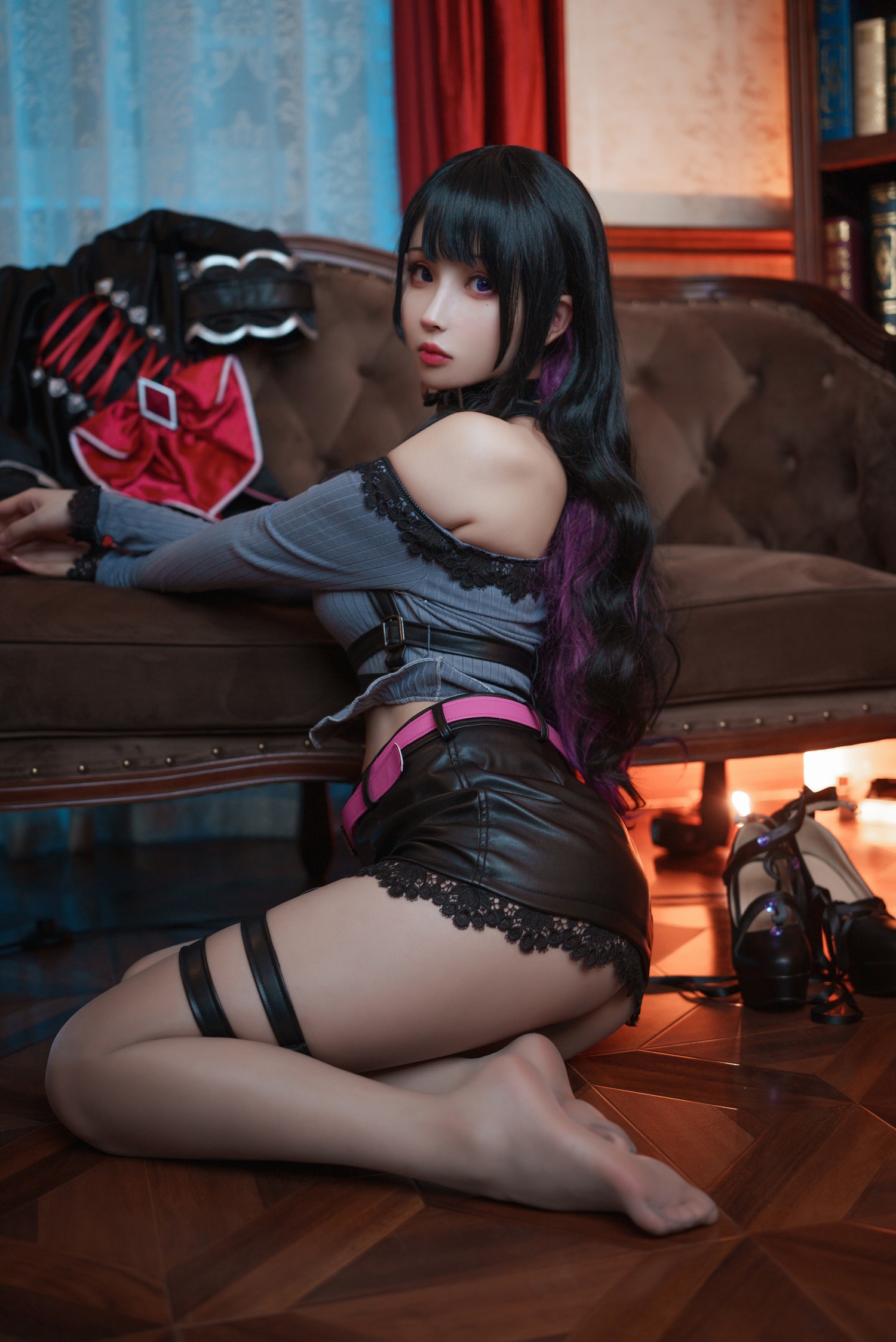 Cosplay Rioko凉凉子 魅魔X恋乃夜舞 14