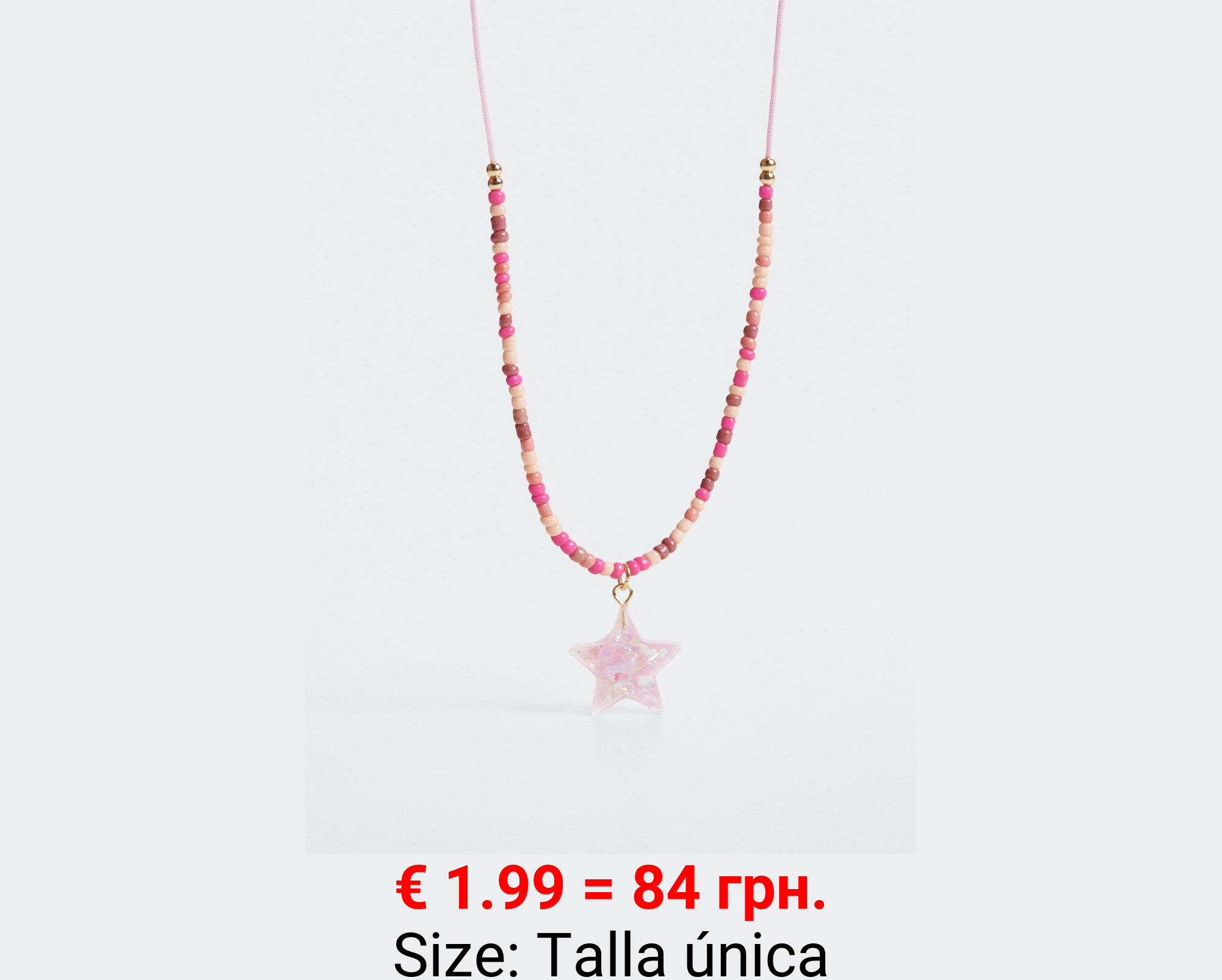 Collar abalorios estrella