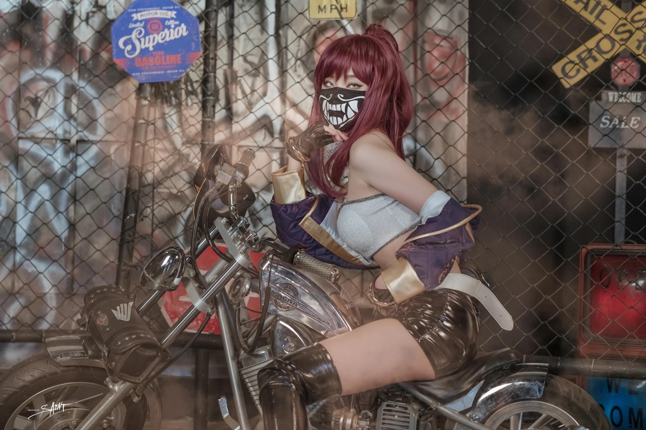 Yuna 유나, [SAINT Photolife] KDA Akali 21