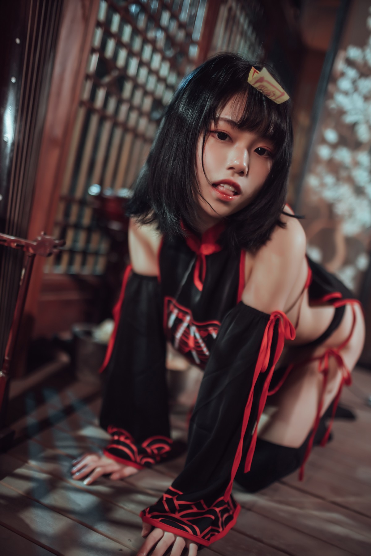 Cosplay 七月喵子 小僵尸 Little Zombie 3