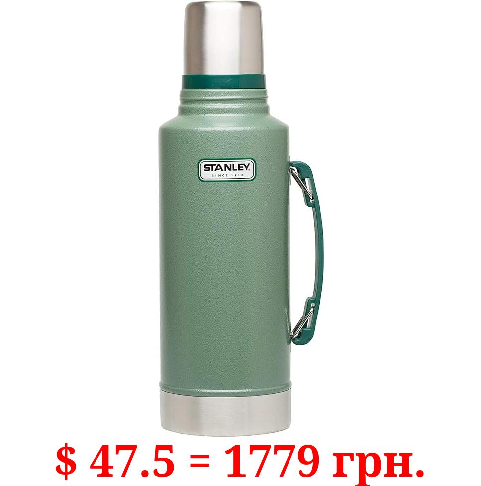 Stanley Classic Vacuum Bottle 2Qt, Hammertone Green