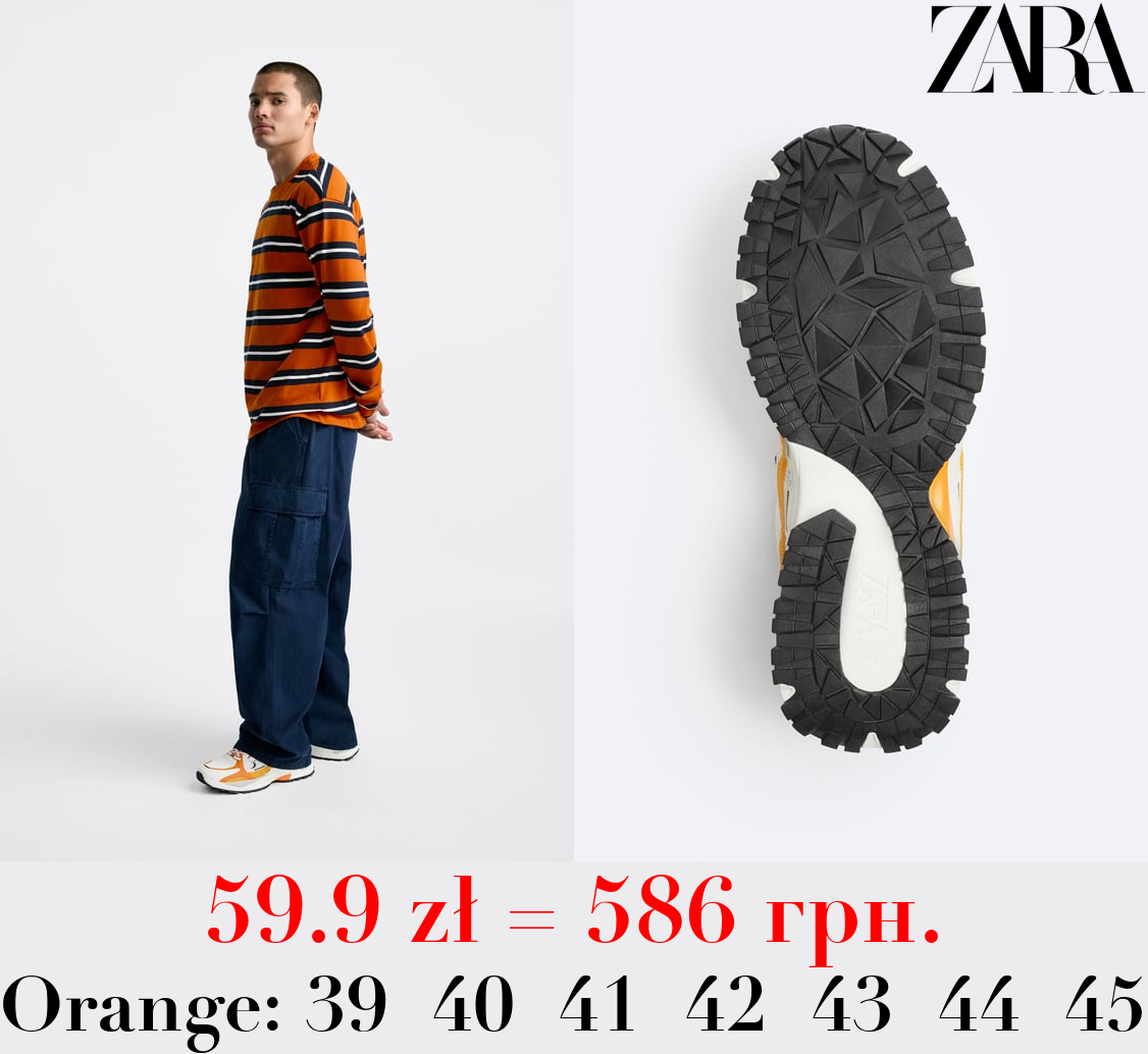 MULTICOLOURED RUNNING SNEAKERS