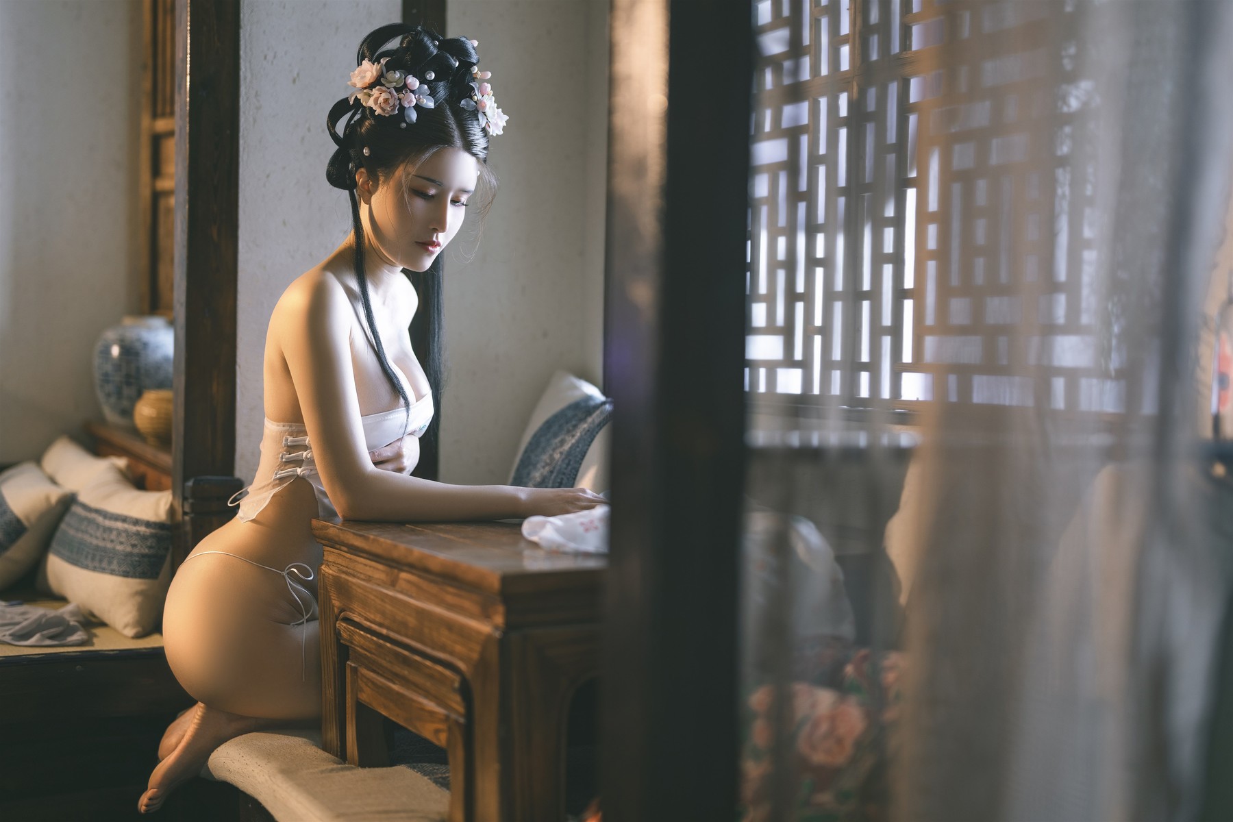 Cosplay 鹿八岁 X铁手叫兽 汉服 18