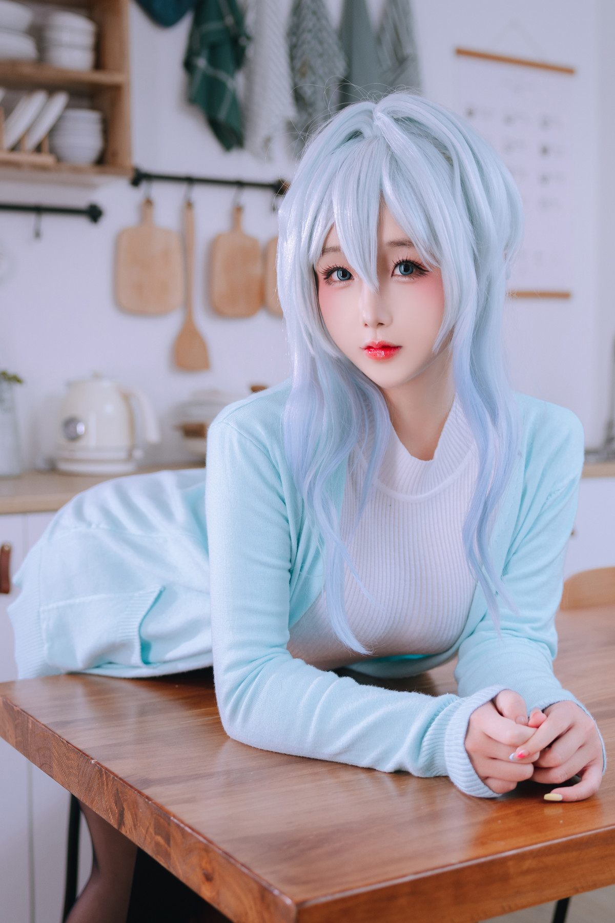 Cosplay Rinaijiao日奈娇 未亡人雪女 Set.03 3