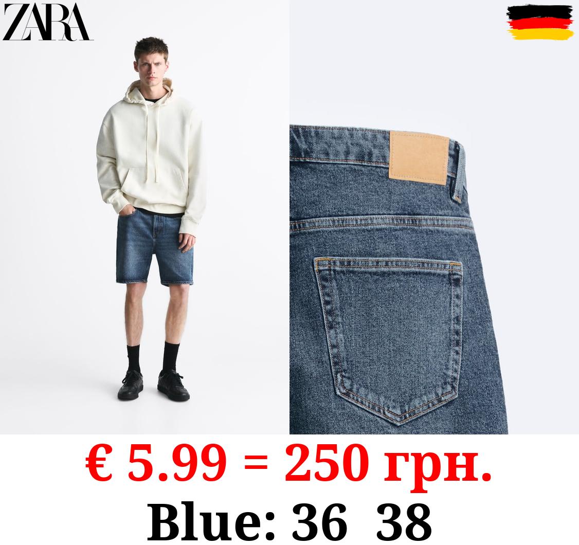 BASIC DENIM BERMUDA SHORTS