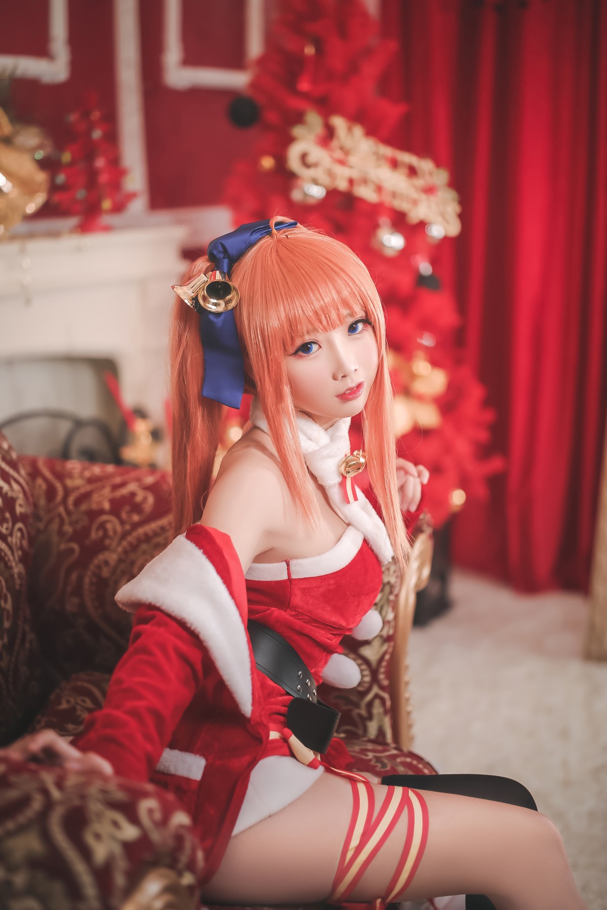 Cosplay 面饼仙儿 FAL圣诞 9
