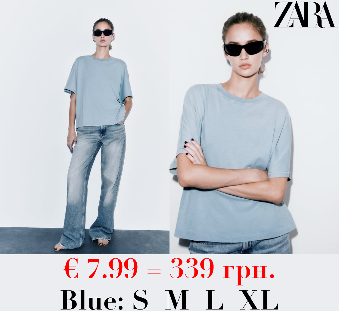 OVERSIZED WASHED T-SHIRT